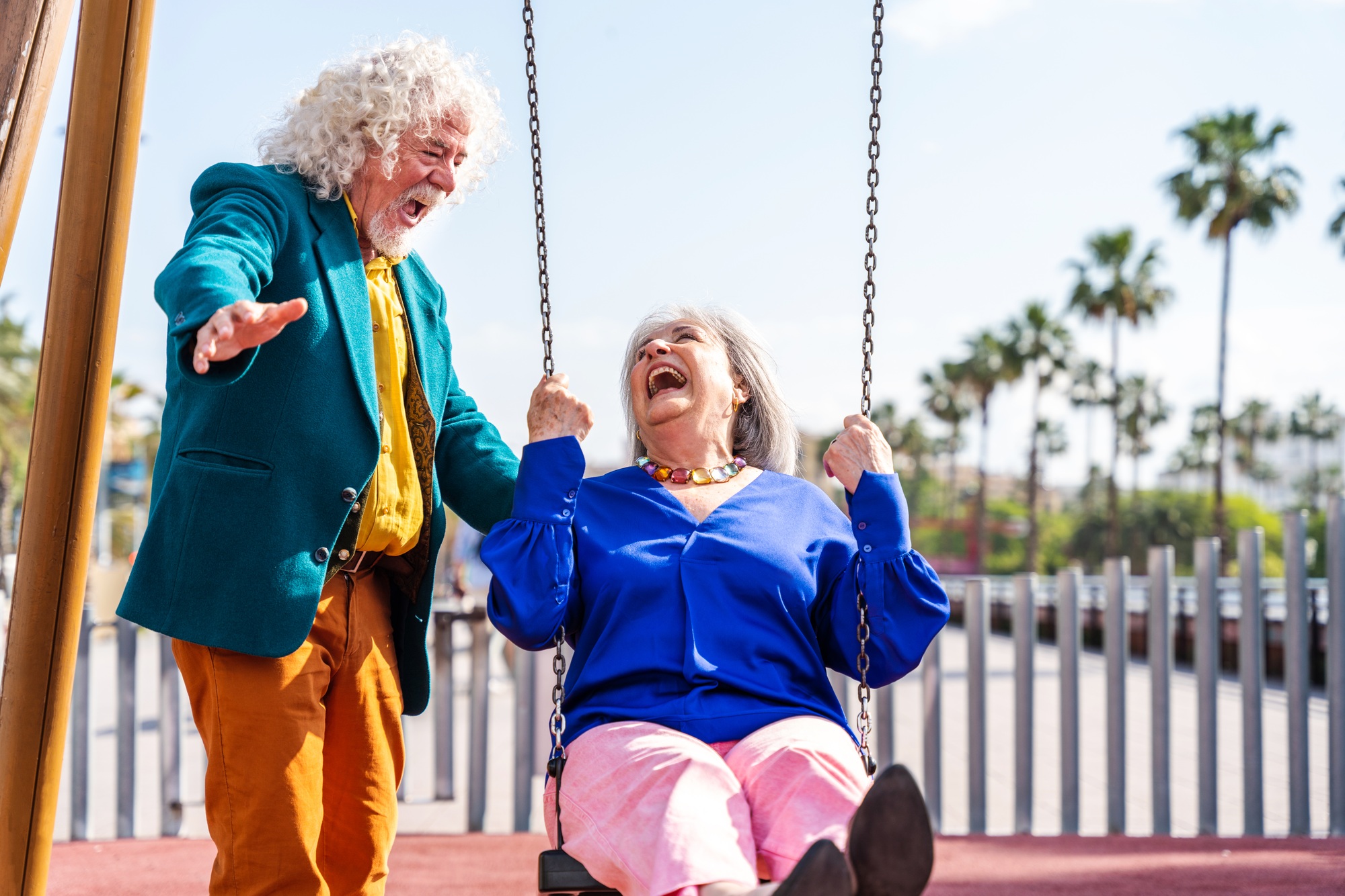 Happy seniors enjoying outdoor activity – understanding what NDIS Short Term Accommodation means for participants and carers